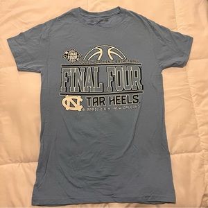 University of North Carolina (UNC) basketball final four shirt